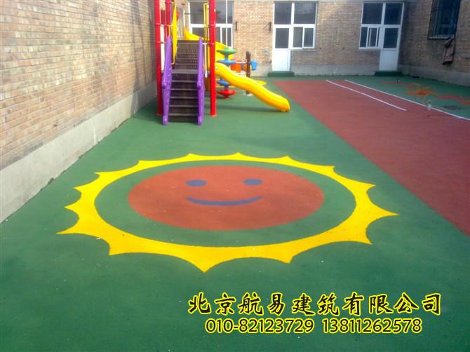 供应北京幼儿园地面施工，幼儿园塑胶地面施工，幼儿园地面图案施工