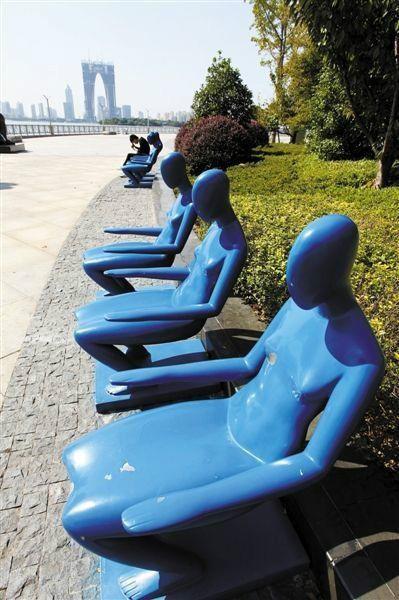 商业街休闲座椅雕塑批发