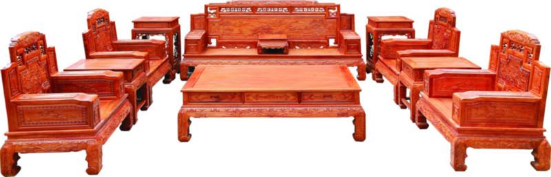 供应兰亭序红木沙发红木家具非洲缅甸花梨木红木沙发中式红木沙发组合