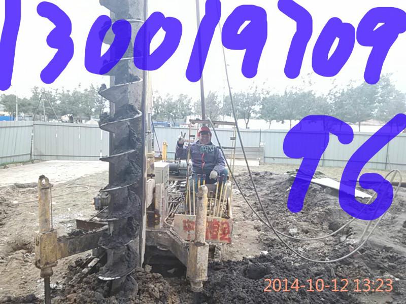 北京东城区人工挖桩钢管打桩批发