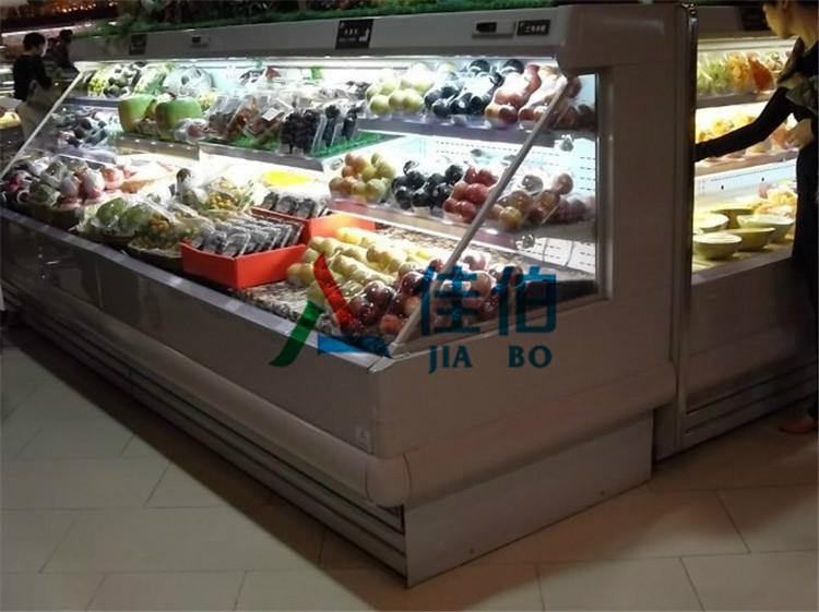 供应用于食品保鲜的成都哪里有卖风幕柜的 风幕柜厂家定做 水果蔬菜保鲜展示柜