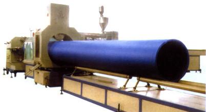 供应HDPE大口径中空臂缠绕管生产线