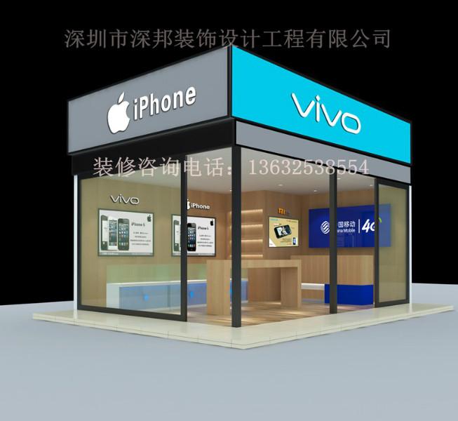 供应福永塘尾中国移动4G手机店装饰设计，福永和平小米手机店装修