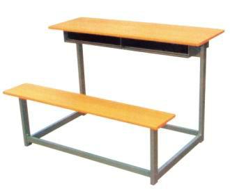 供应连体课桌椅，郑州连体课桌椅，双人连体课桌椅