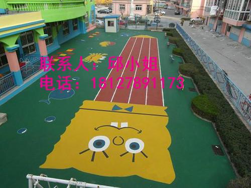 供应广州安全地垫EPDM地胶幼儿园地垫图片