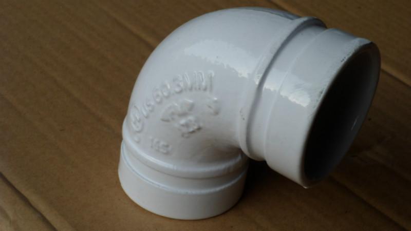 现货出售济南迈克管件 迈克喷白塑沟槽管件 饮用水专用好管件