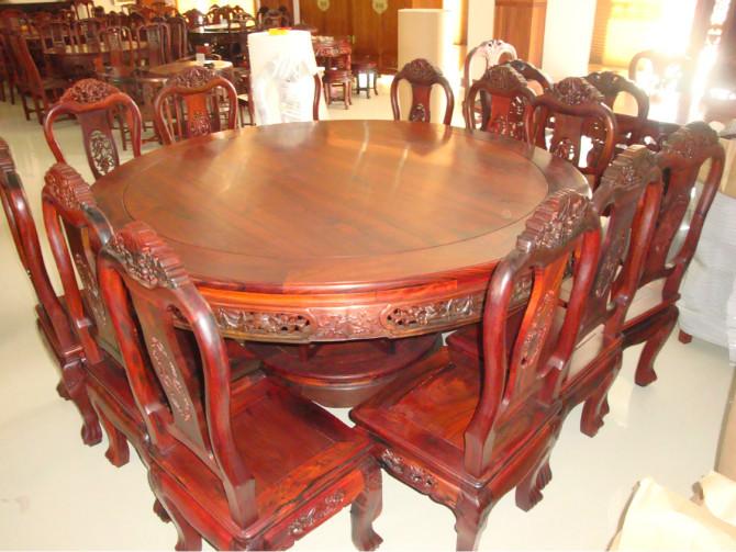 红木餐桌古典家具接受定制批发