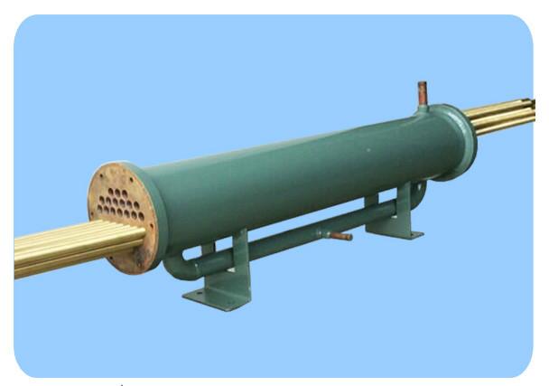 供应深圳批发壳管式海水专用冷凝器水炮