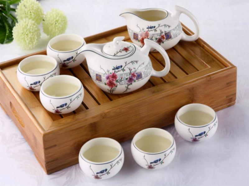 供应西安骨瓷茶具餐具，送礼最佳品   西安茶具销售