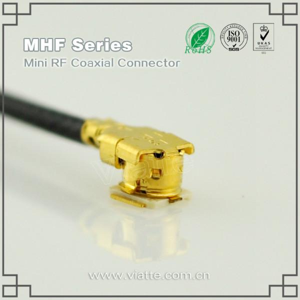 供应IPEX1.37一代单端子极细射频同轴线，MHF连接线，手机内置天线