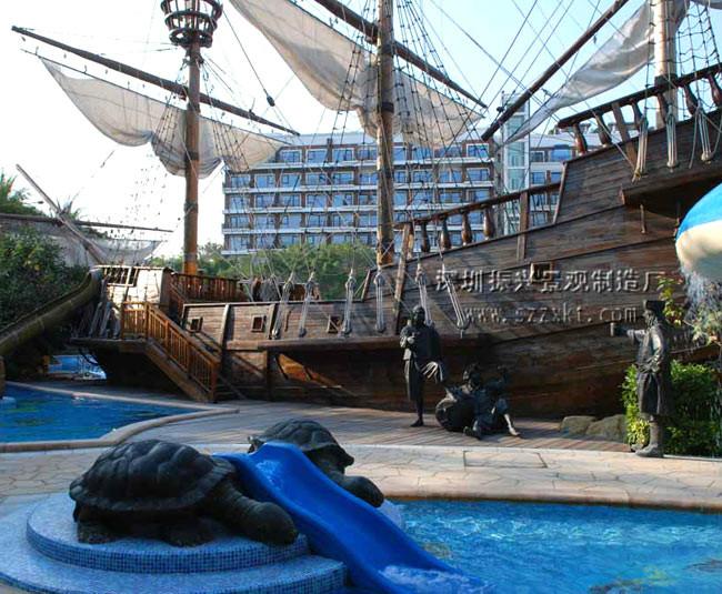 供应景观船、海盗船厂家-木船价格