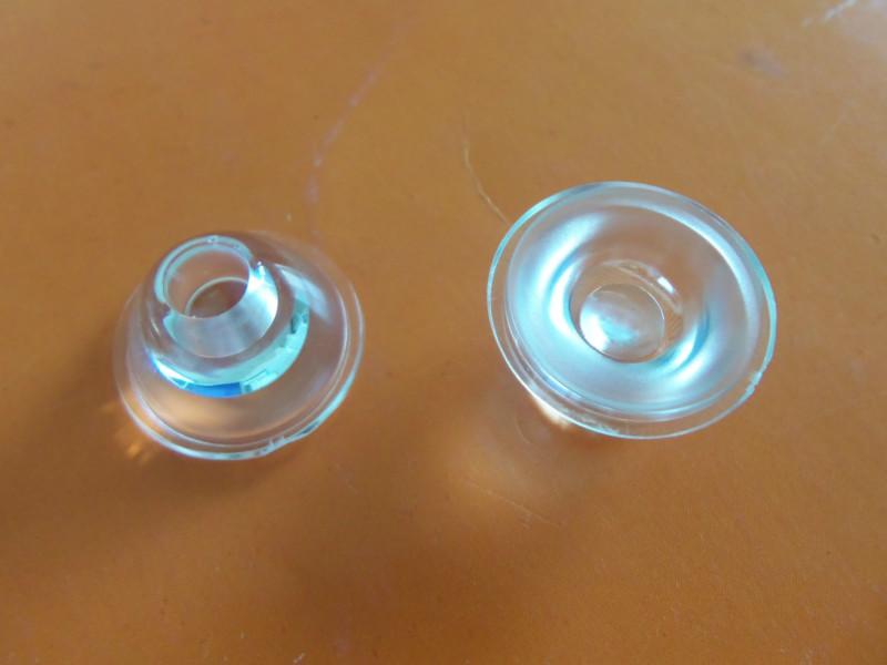 供应单粒透镜透镜棱镜标准角度厂价批发，大量供应旭锦亚克力LED透镜图片