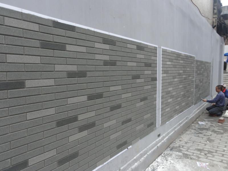 供应高规格磨砂型防水透气柔性饰面砖/高层建筑外墙专用新型外墙饰面砖