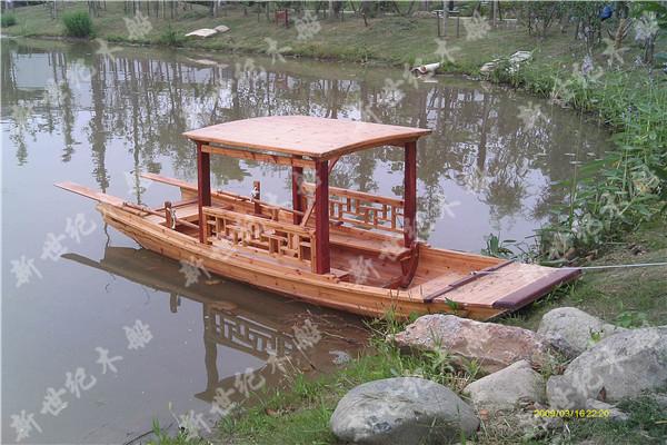 供应木质农用划桨木船