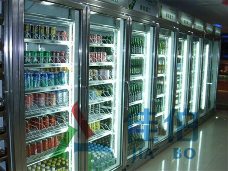 供应双门超市冷藏饮料展示柜不锈钢便利店饮料柜小超市双门饮料柜冷饮柜