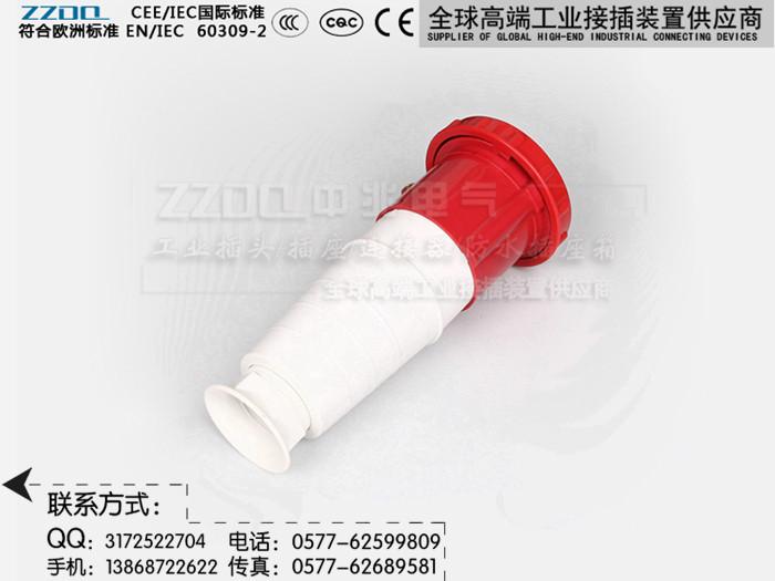 连接母座ZZ234四极连接器红色IP67批发