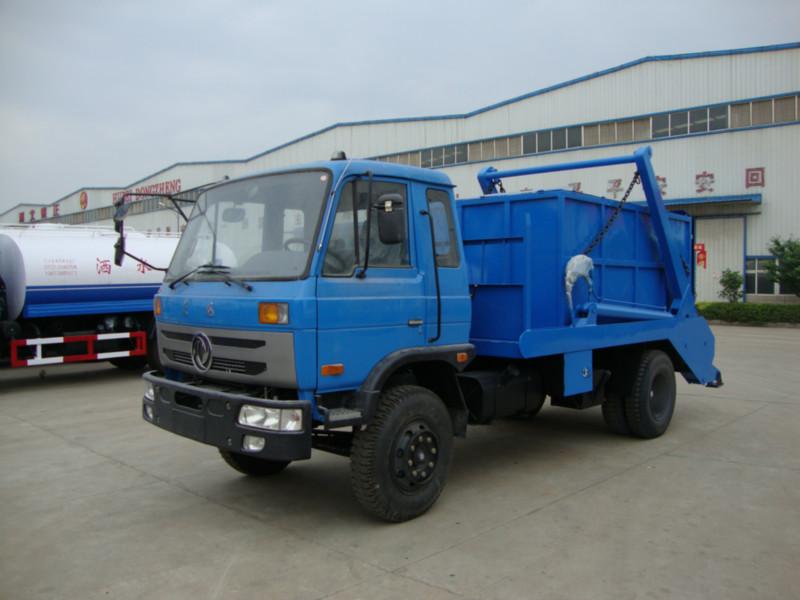 供应炎帝牌SZD5120ZBSE4型摆臂式垃圾车、东风平头摆臂式垃圾车