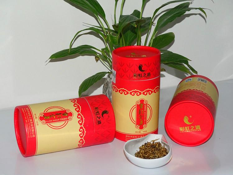 红茶厂家供应红茶，直销蜜韵金芽红茶彩虹之滇特级红茶150g，批发代理加盟