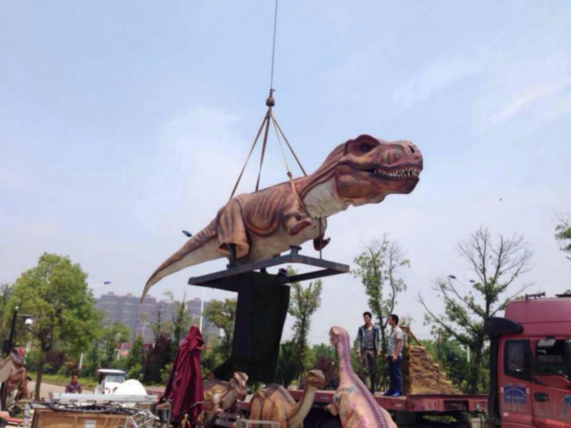 郑州重返侏罗纪恐龙模型互动出租价批发