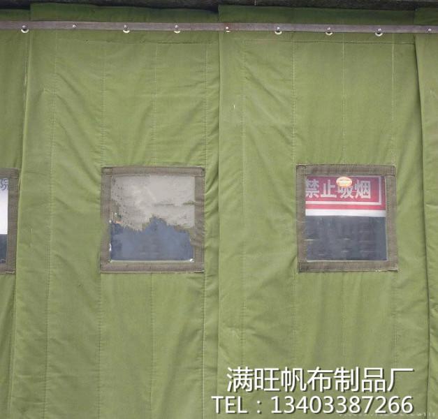 供应防雨棉门帘冬季保温防雨帘厂家直接供货各种材质可来样订做图片