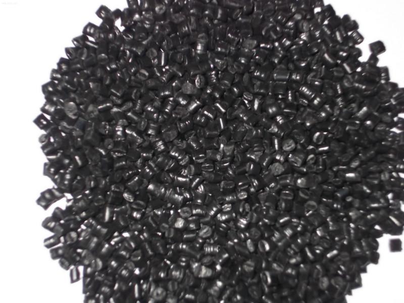 供应高品质pvc再生颗粒黑色pvc料