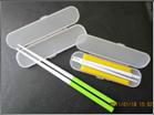 供应椭圆小盒装方柄筷子厂家直销套装餐具 折叠塑料筷子 塑料筷子套装