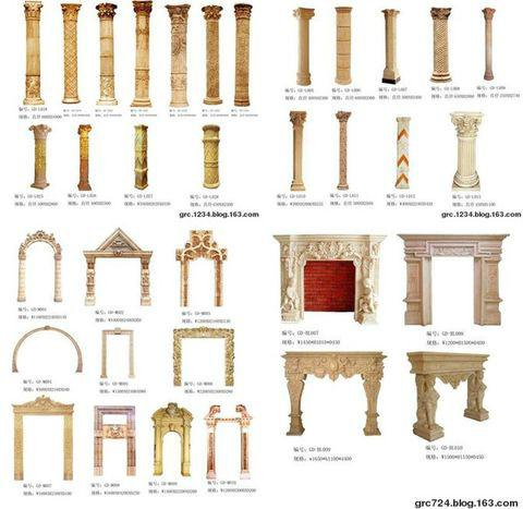 河南欧式罗马柱方柱圆柱、欧式罗马柱方柱圆柱定做图片