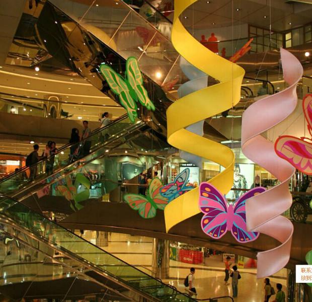 供应热气球中庭吊饰泡沫雕塑，海洋主题活动用品，商业美陈，特价