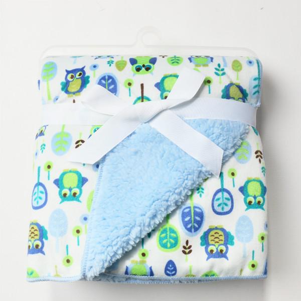 供应婴幼儿春夏季空调毯短毛绒毯子TZ-004