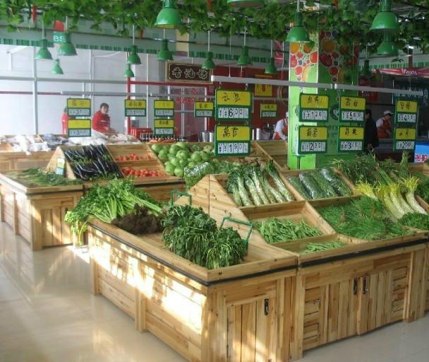 供应用于超市货架的展柜订做超市货架蔬菜零食货架图片