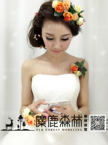 连江结婚化妆福州麋鹿森林新娘造型批发