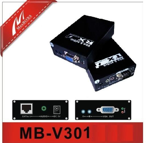 供应VGA音视频延长器300米MB-V301AT/AR（单路）-深圳欧凯讯图片