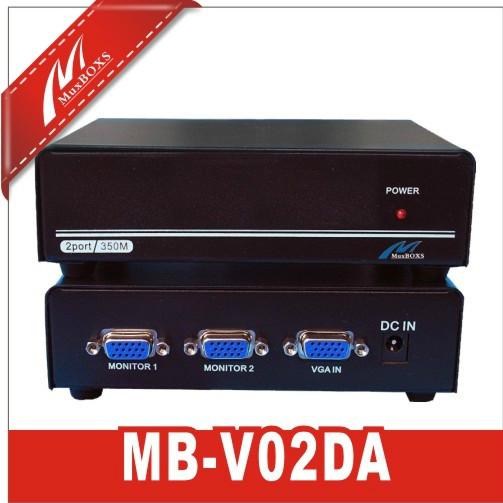VGA视频分配器MB-V02DA高清二路批发