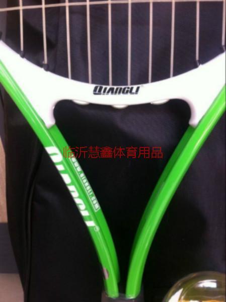 供应福建强力背包式网球拍生产厂家 进口高级尼龙线 抗压能力好 弹性佳 不易损坏 高级PVC柄皮 减震耐磨 减少手掌摩擦