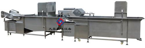 供应南京全自动涡流式清洗机震动沥水机JYW-3000，蔬菜清洗机