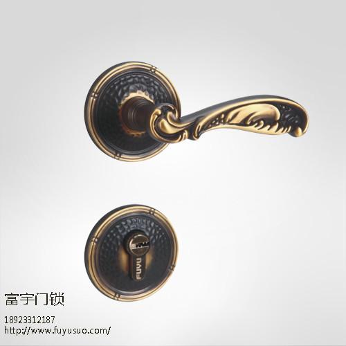 供应分体装饰盖插芯铜锁22B09 室内门锁 铜执手锁