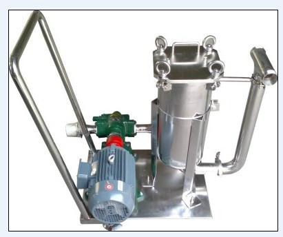 供应移动式带气动泵配套不锈钢过滤器龙田低价出售