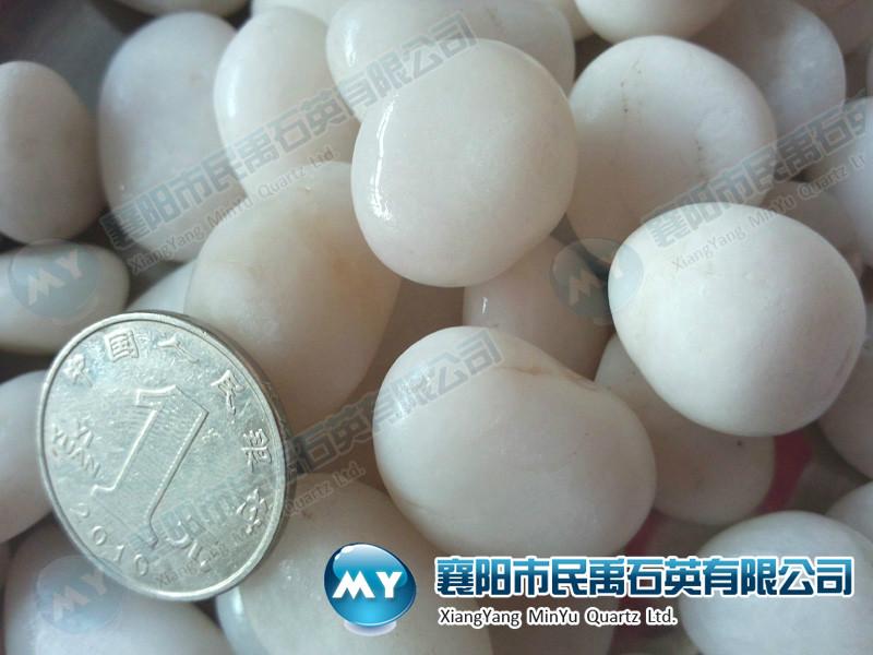 10-20mm白色鹅卵石供应10-20mm白色鹅卵石