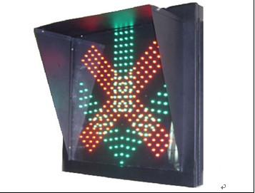 供应北京中安交通信号灯，交通红绿灯厂家--Ф200红叉绿箭一单元