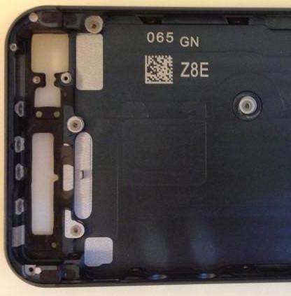 供应用于手机配件的苹果5s电池盖后壳上下玻璃