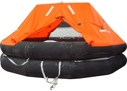 供应HNF-CR型带顶篷两面可用气胀救生筏