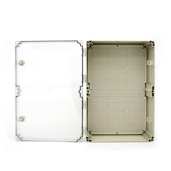 供应高品热量防水箱600400195透明塑料防水暗线箱 仪器防尘接线箱
