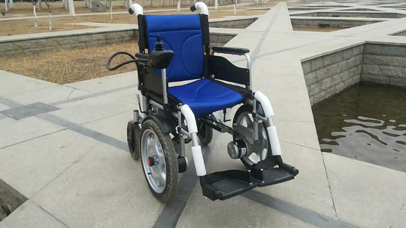 奔马BM-6001轻便折叠老年电动轮椅批发