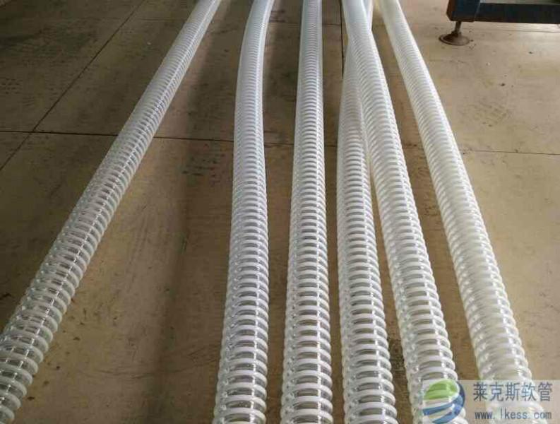 供应PVC塑料软管,塑筋螺旋软管,PVC塑筋增强软管,塑筋管